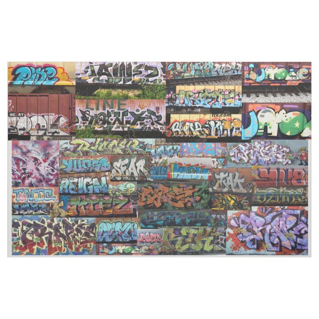Graffitibombe Stoff (Yard (91,4 cm))