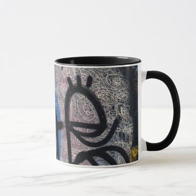 Graffitisgeschichte Tasse (Rechts)
