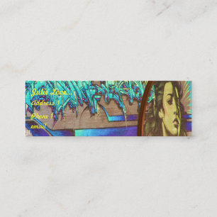 Graffitti Namenskarte