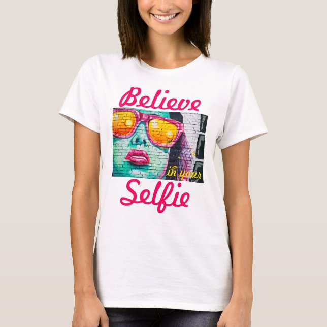 Graffitti Selfie Shirt (Vorderseite)