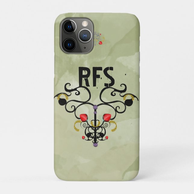 Graffity MONOGRAM Case-Mate iPhone Hülle (Rückseite)