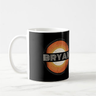 Grafik 365 Vorname Bryan Retro Personalisiert VI Kaffeetasse
