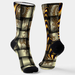 Grafik-Abstraktion Socken