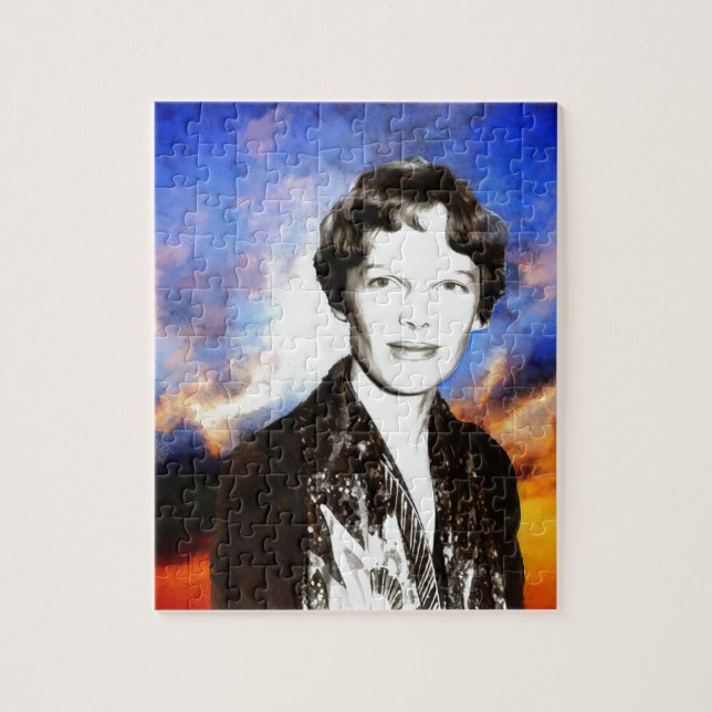 Grafik Amelia Earhart Puzzle (Vertikal)