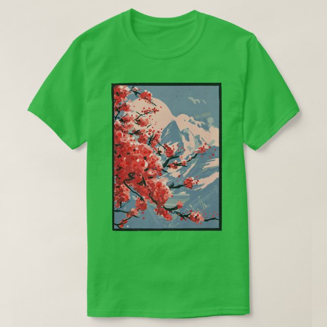 Grafik Art Anime Japan Style T-Shirt (Design vorne)
