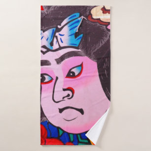Grafik auf Japanisch Traditionelles Kiteart,Kite,S Badehandtuch