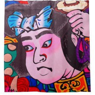 Grafik auf Japanisch Traditionelles Kiteart,Kite,S Duschvorhang