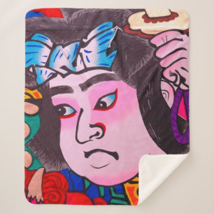 Grafik auf Japanisch Traditionelles Kiteart,Kite,S Sherpadecke