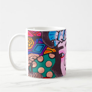 Grafik auf Japanischem Traditionellem Drachenkunst Kaffeetasse