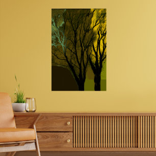 Grafik Baum Poster
