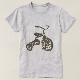 Grafik der Kinder Dreirad T-Shirt
