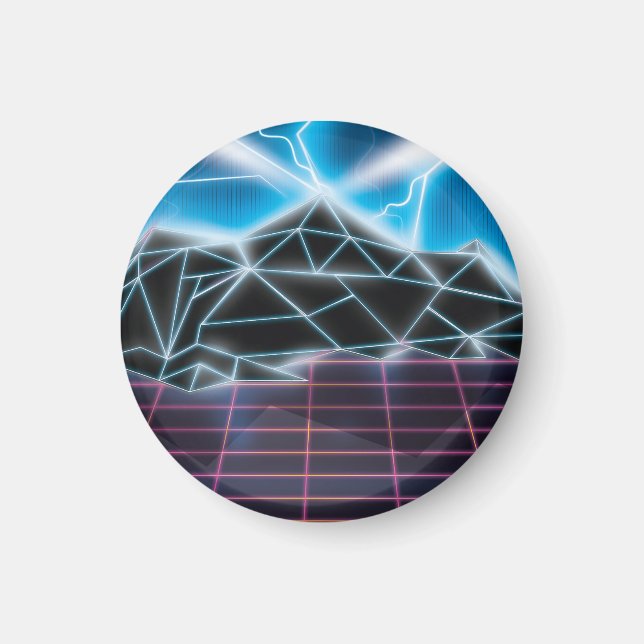 Grafik des Videospiels der 1980er Jahre Magnet (Vorne)