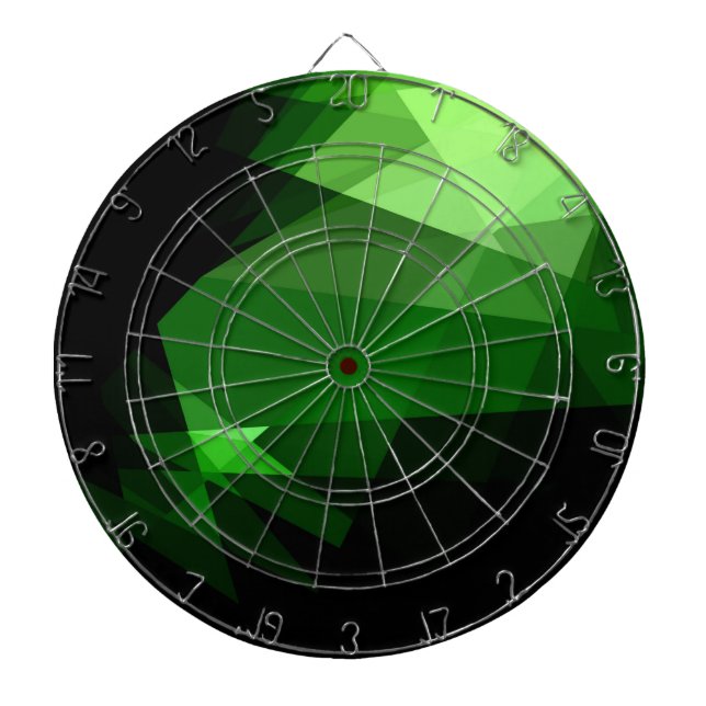 Grafik-Design für grünes Licht Dartscheibe (vorne)