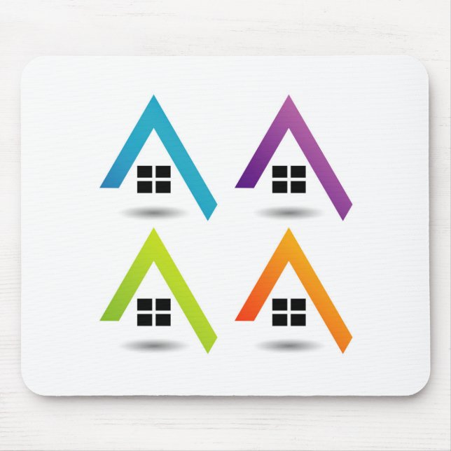 Grafik, die wachsenden wirklichen Anwesenmarkt Mousepad (Vorne)