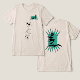 Grafik-Doodulation auf Erden Tri-Blend Shirt