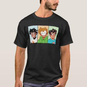 Grafik-Dream-SMP-Cosplay-Design Video-Spiel T-Shirt