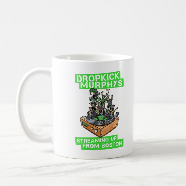 Grafik Dropkick Classic Art Murphys Outfits Music Kaffeetasse (Links)
