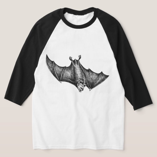 Grafik-Fledermaus T-Shirt (Ablage )