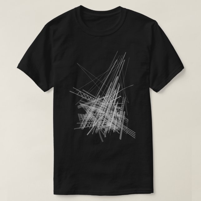 Grafik für Abstraktes geometrisches Design T-Shirt (Design vorne)