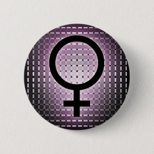 Grafik für den Tag der Frauen Button