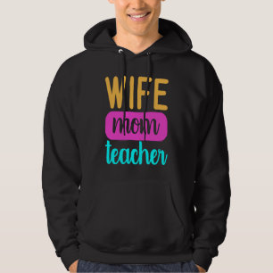 Grafik für Mama Homeschooling Ehefrau Mutter Lehre Hoodie