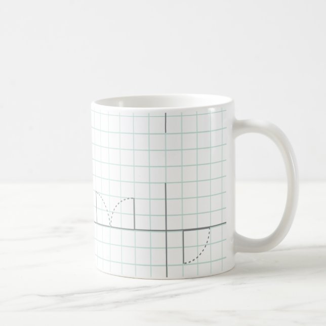 Grafik-Paper-Design Tasse (Rechts)