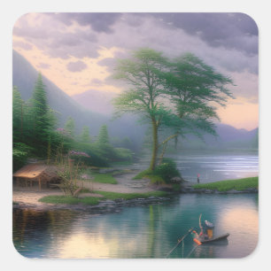 Grafik Quadratischer Aufkleber