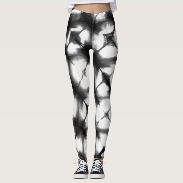 Grafik Shibori I Leggings (Vorderseite)