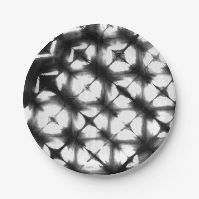 Grafik Shibori I Pappteller (Vorderseite)