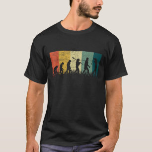 Grafik-T-Shirt Golf Golfer Evolution Retro Vintage T-Shirt