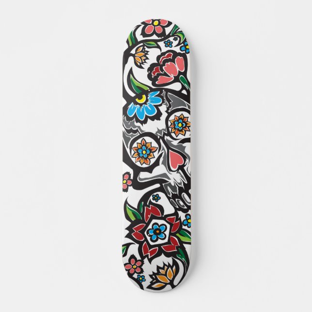 Grafik Tattoo Skateboard (Vorne)