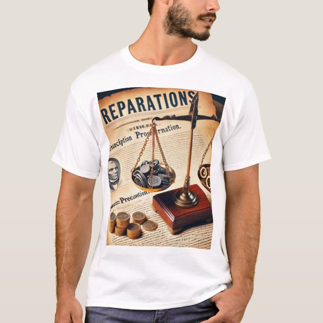Grafik-tee "Reparaturen" T-Shirt (Vorderseite)