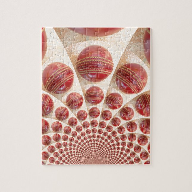 Grafik-Vintages Cricket-Spiel der Champions.jpg Puzzle (Vertikal)