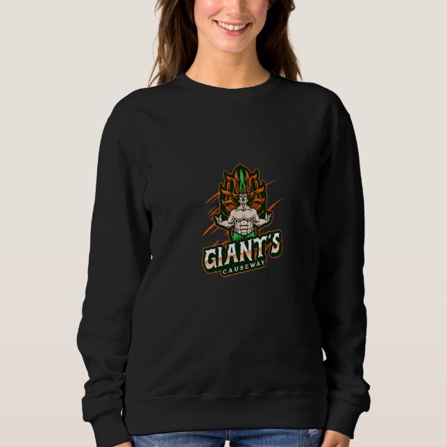 Grafik zum Giant's Causeway   Sweatshirt (Vorderseite)