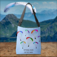 Grafik zum Thema Paraglider - farbenfroh personali