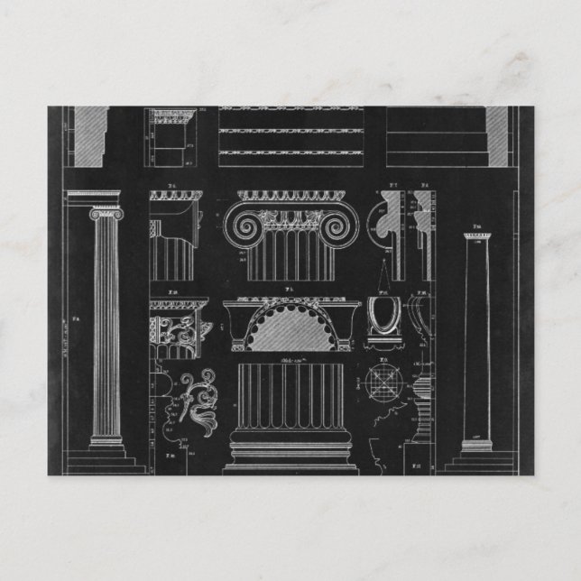 Grafikarchitektur IV Postkarte (Vorderseite)