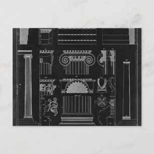 Grafikarchitektur IV Postkarte