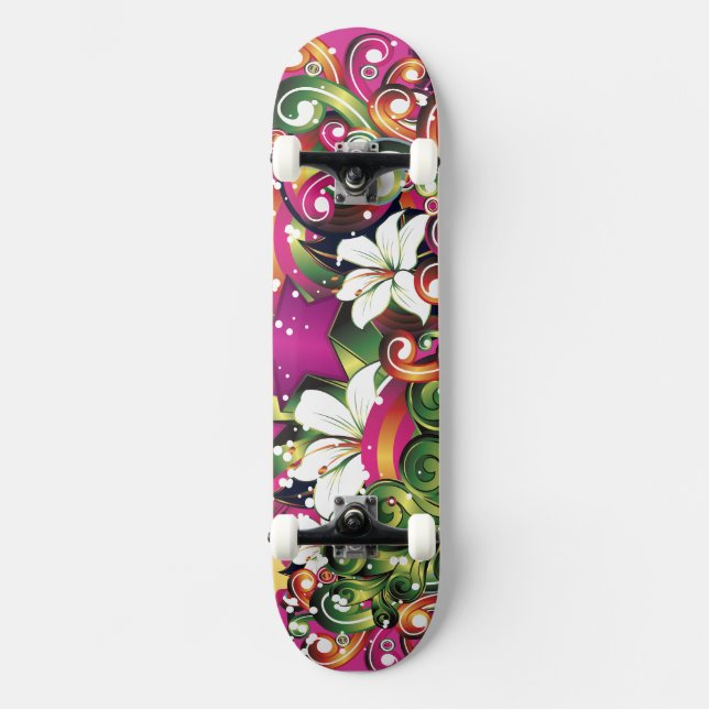 Grafikdesign 20-Skateboard Skateboard (Vorderseite)
