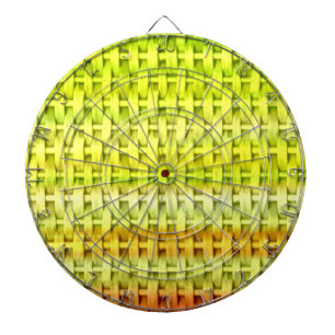 Grafikdesign aus Kalkgrün Dartscheibe