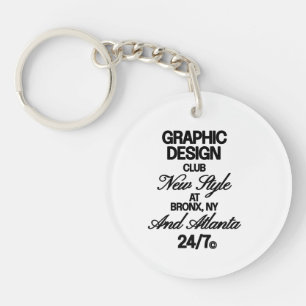 Grafikdesign-Club Schlüsselanhänger
