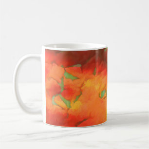 Grafikdesign digitale Hintergrundtextur farbig Kaffeetasse