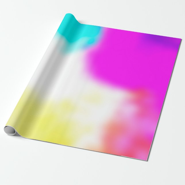Grafikdesign digitaler Weichzeichner Textur Geschenkpapier (Ungerollt)
