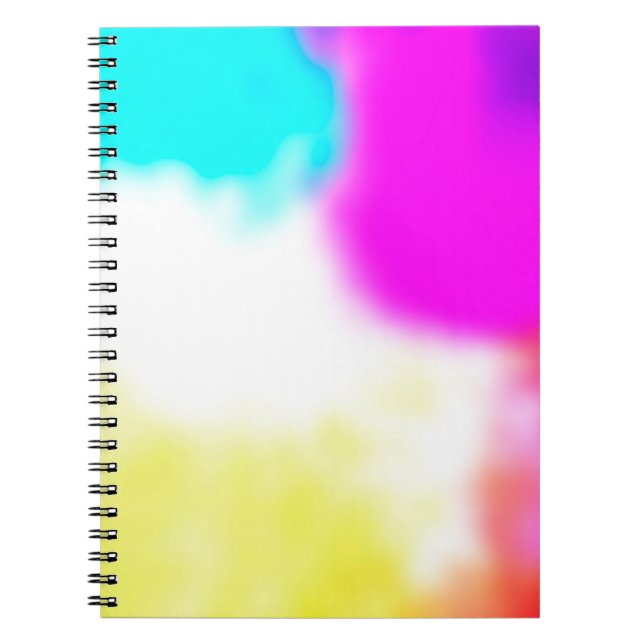 Grafikdesign digitaler Weichzeichner Textur Notizblock (Vorderseite)