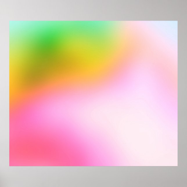 Grafikdesign digitaler Weichzeichner Textur Poster (Vorne)