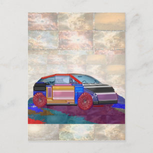 Grafikdesign: Exotic Car Postkarte