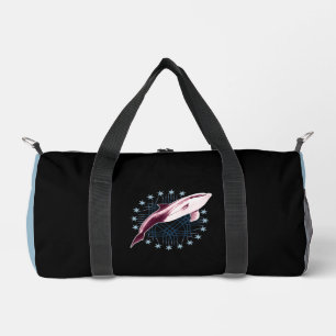 Grafikdesign von Dolphin Slick Duffle Bag