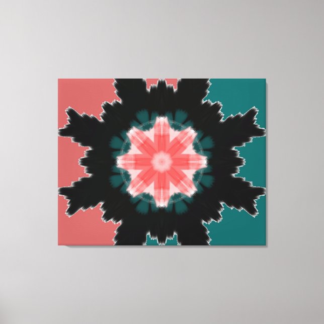 Grafikdesign von Rajasthani Leinwanddruck (Vorderseite)