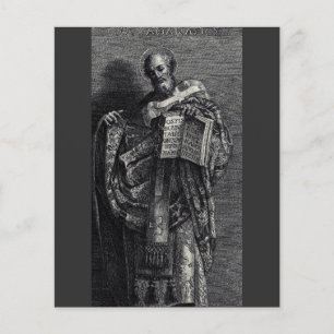 Grafikdesign zum Heiligen Athanasius von Alexandri