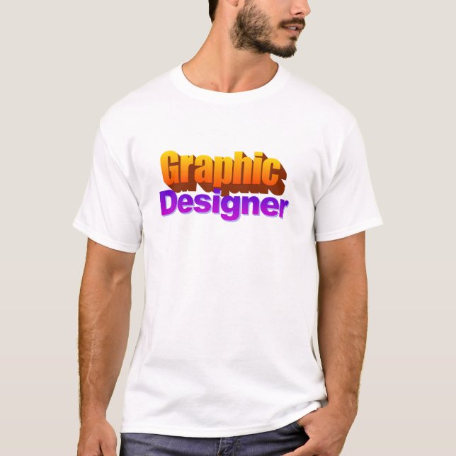 Grafikdesigner T-Shirt (Vorderseite)