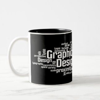 Grafikdesigner-Tasse Zweifarbige Tasse